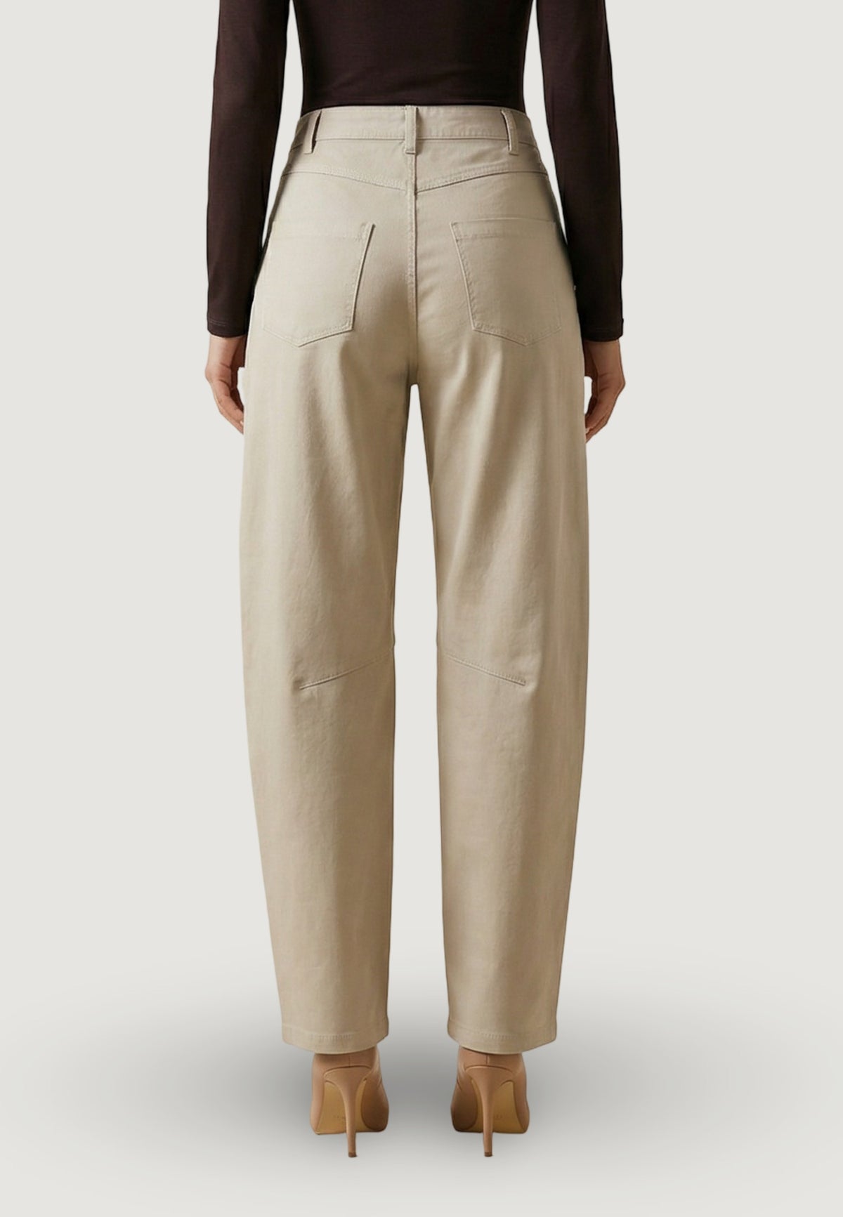 Pantaloni Cotone Dritti