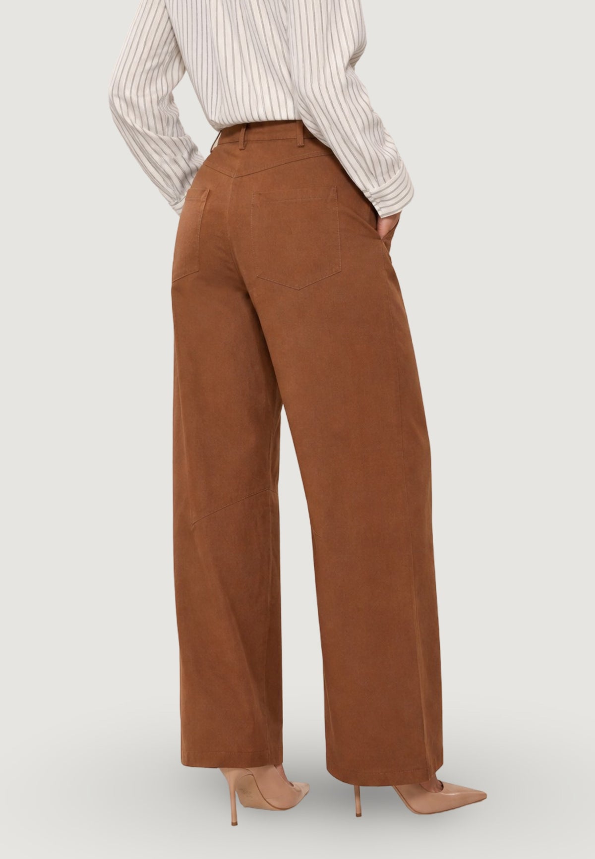 Pantaloni Cotone Dritti