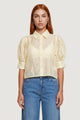 Camicia Cotone Maniche Balloon