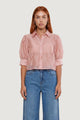 Camicia Cotone Maniche Balloon
