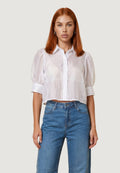 Camicia Cotone Maniche Balloon