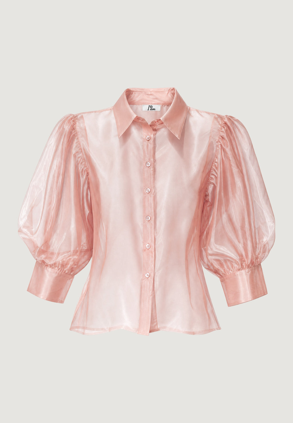 Camicia Cotone Maniche Balloon