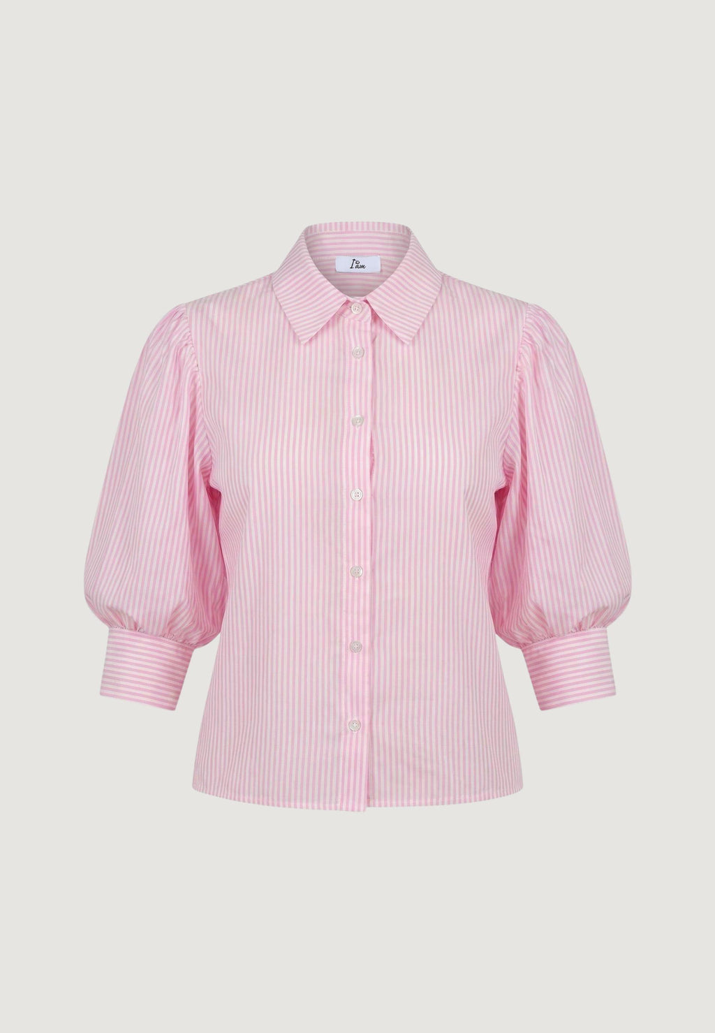 Camicia Cotone Maniche Balloon