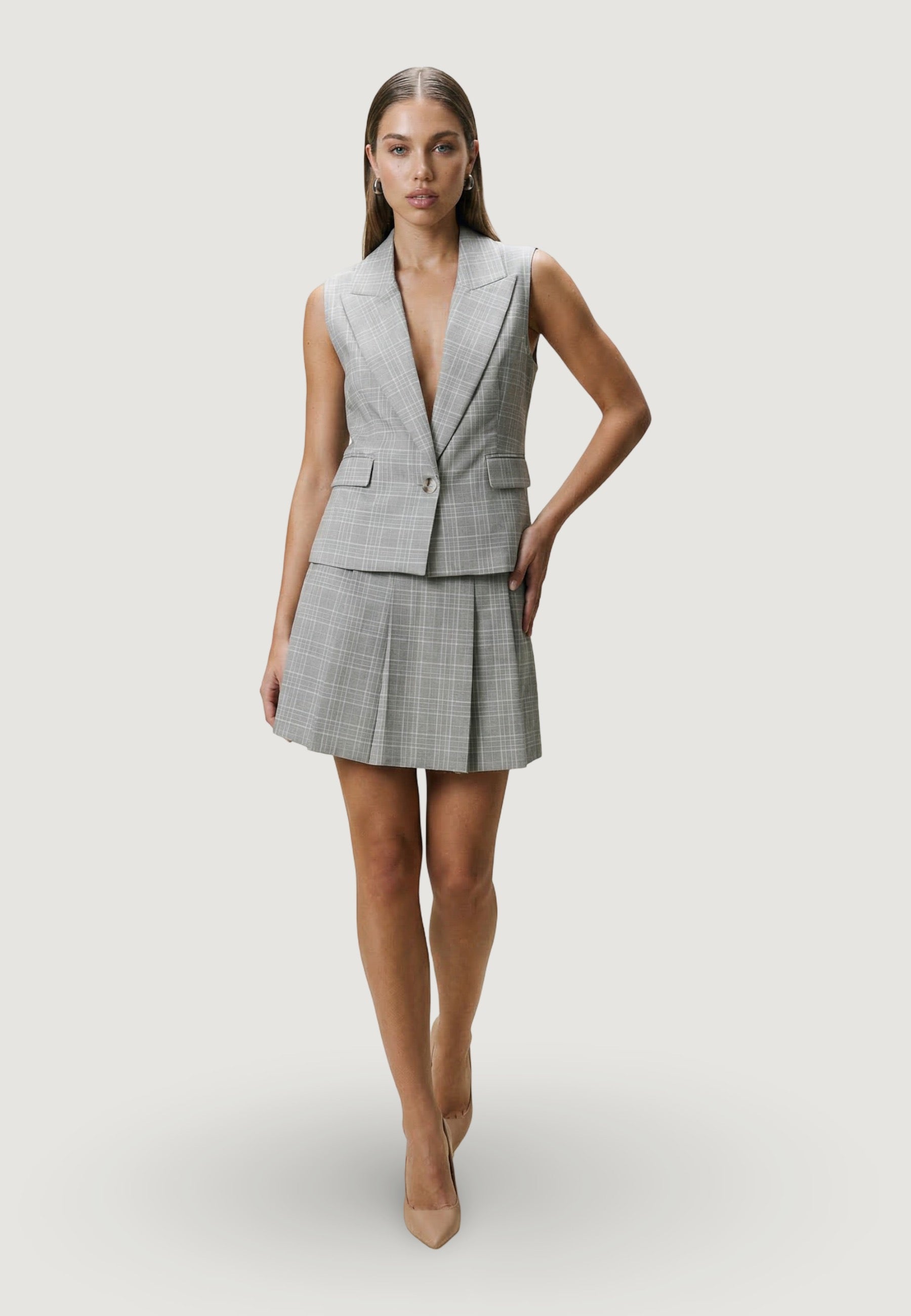 Gilet Quadri
