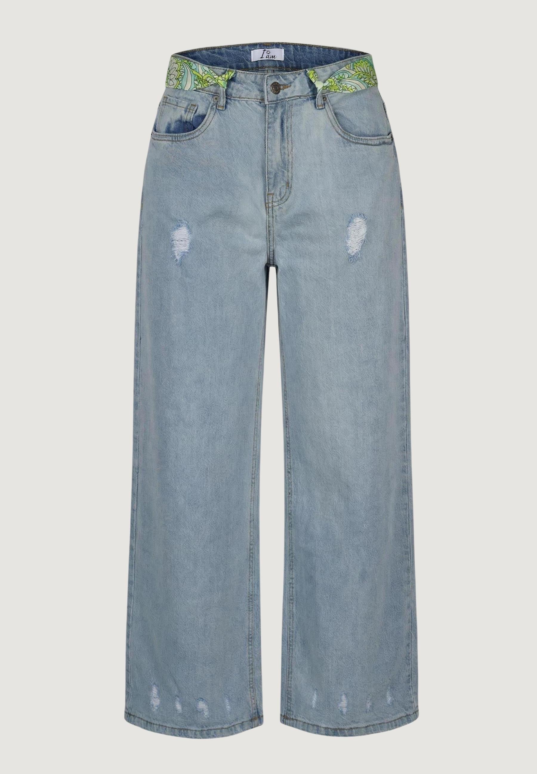 Jeans Cotone Strappati