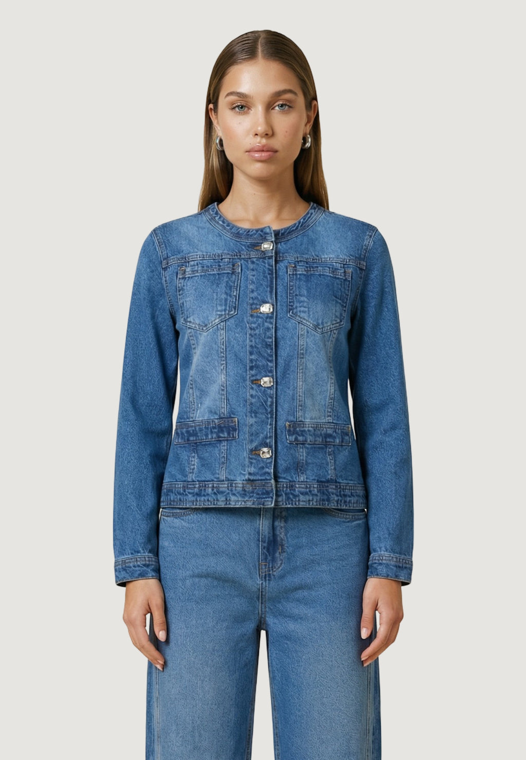 Giacca Cotone Denim