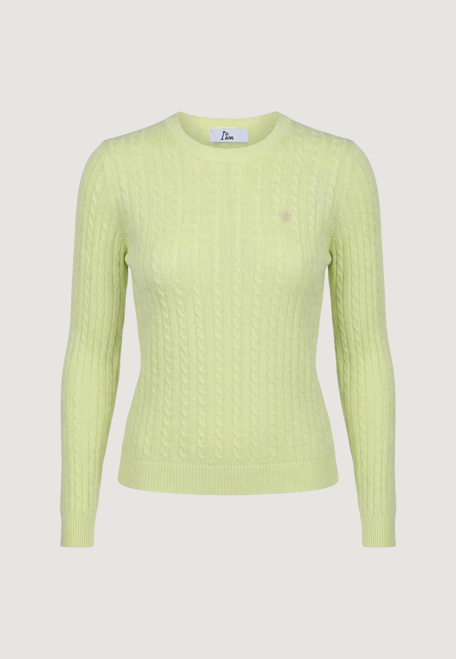Maglione Cotone Treccia