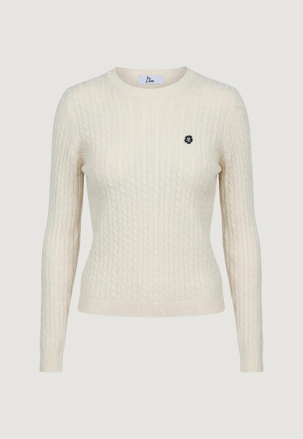 Maglione Cotone Treccia