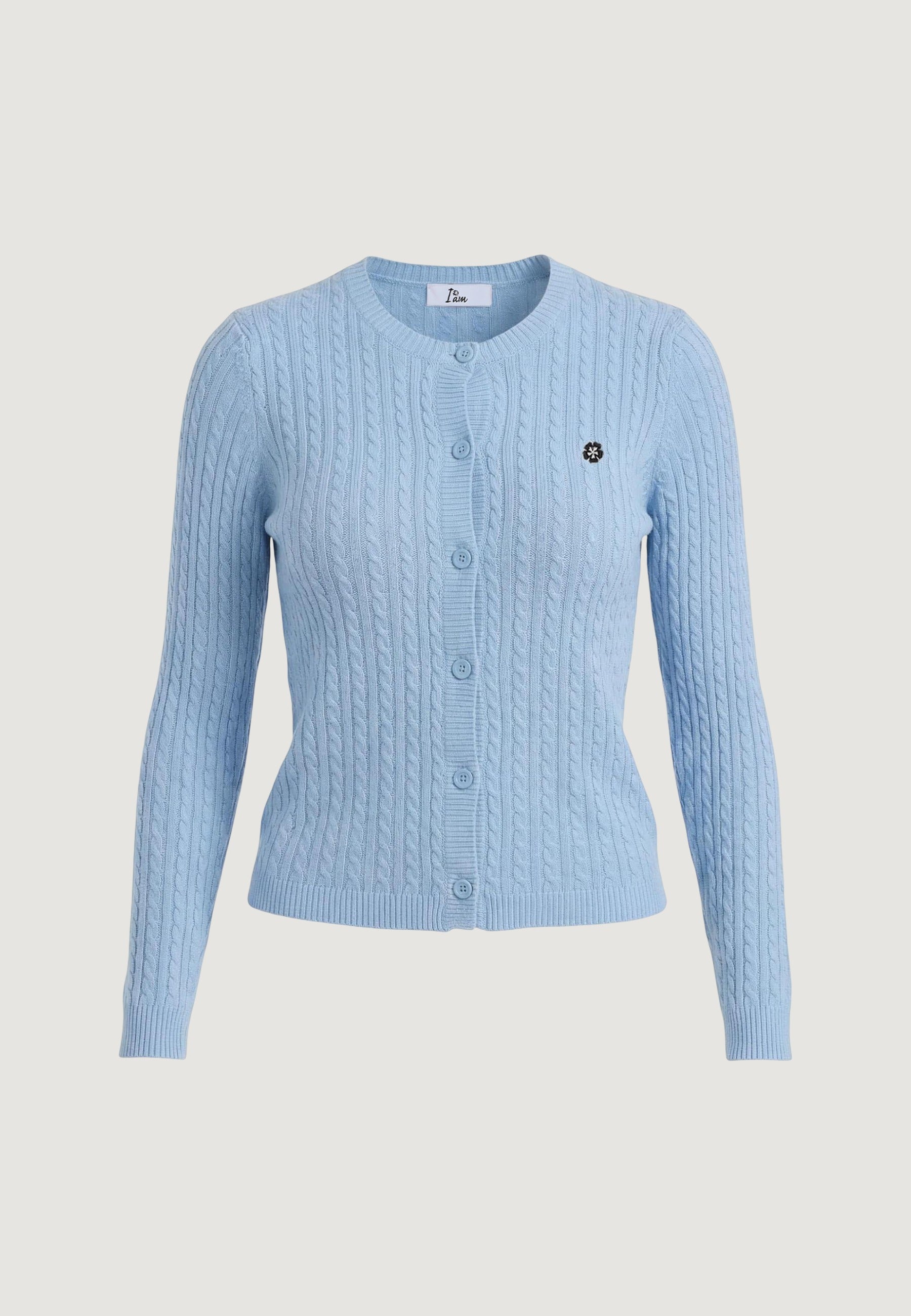Cardigan Cotone Treccia
