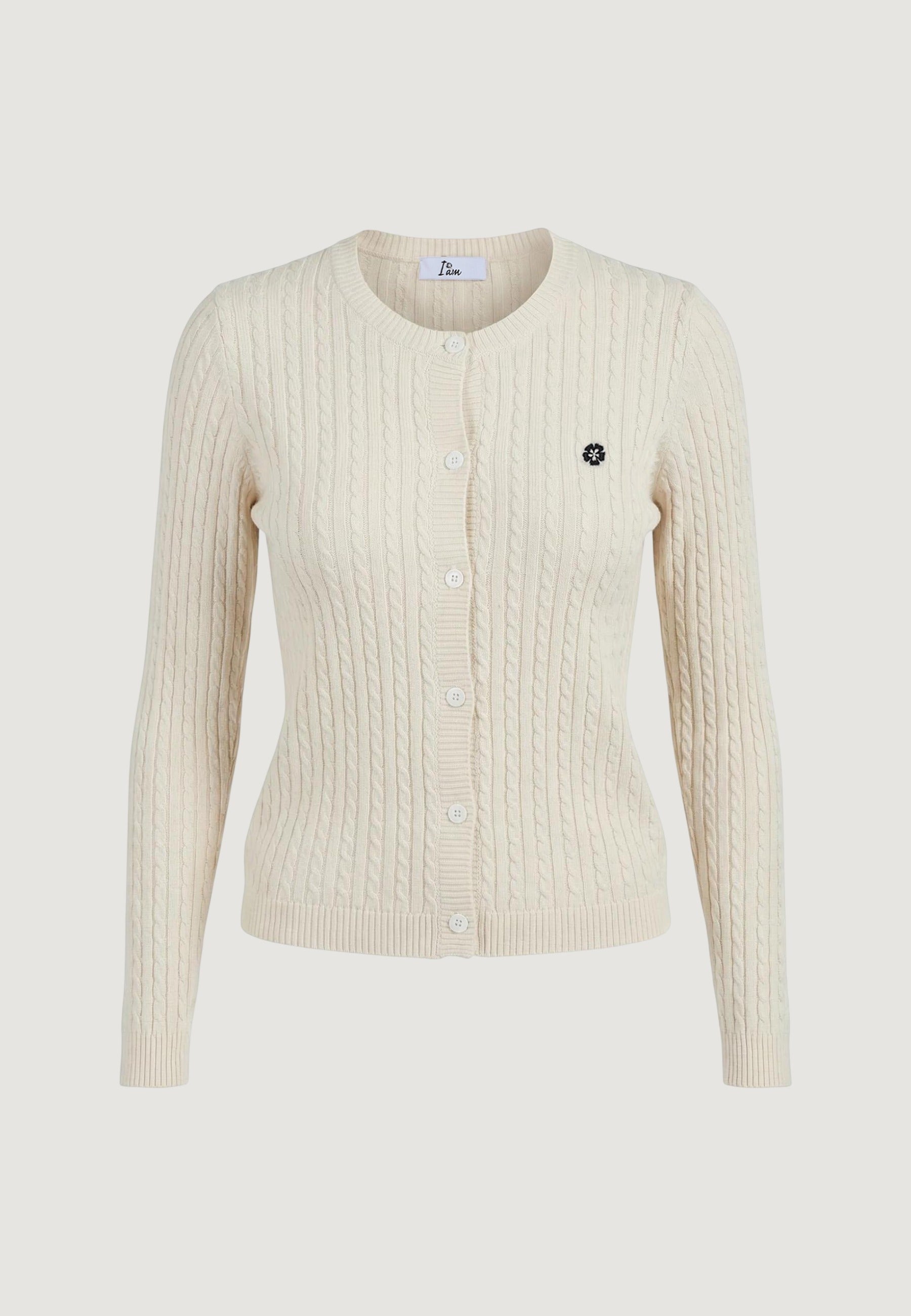 Cardigan Cotone Treccia