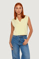 Gilet Cotone Acrilico Scollo V
