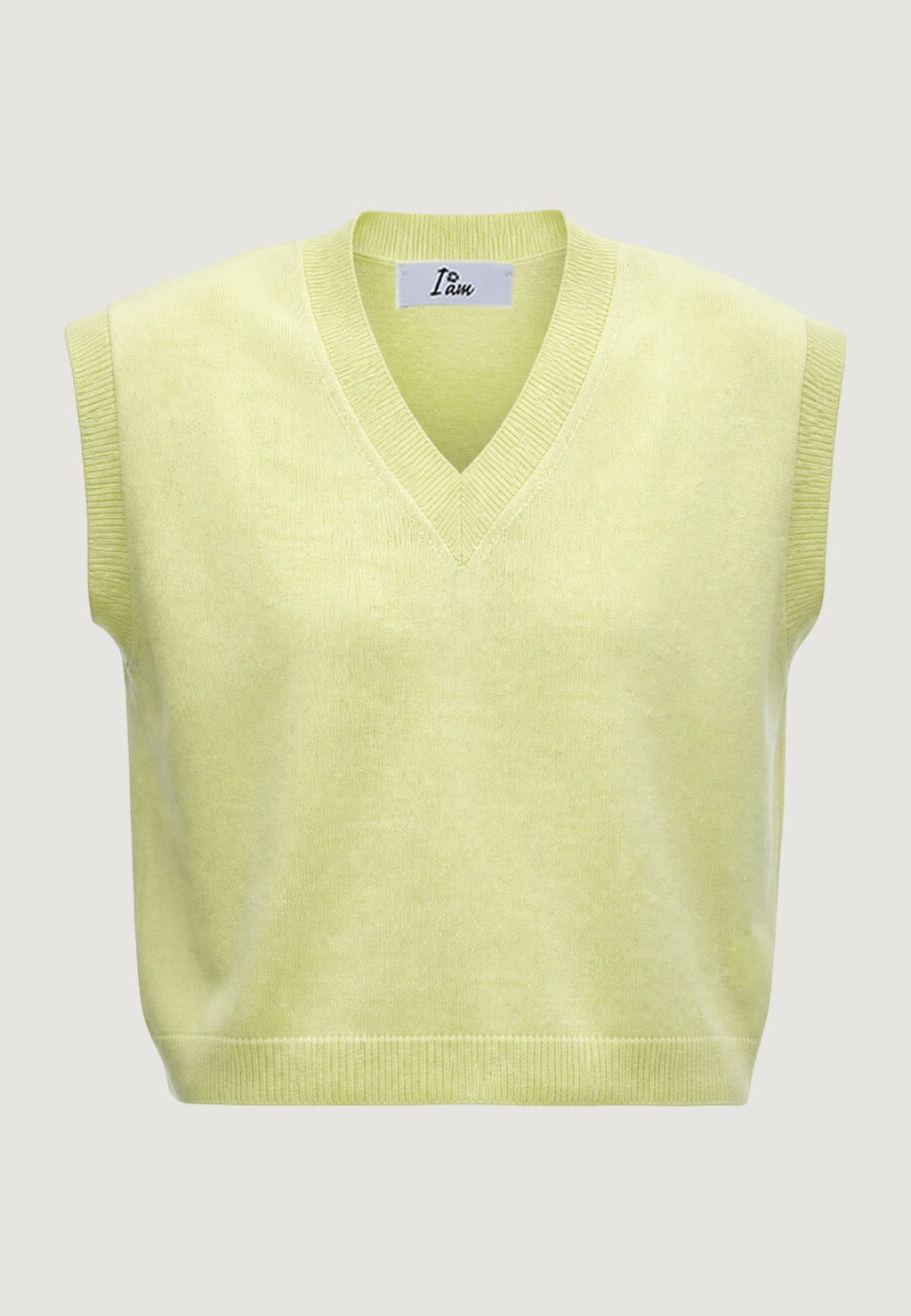 Gilet Cotone Acrilico Scollo V