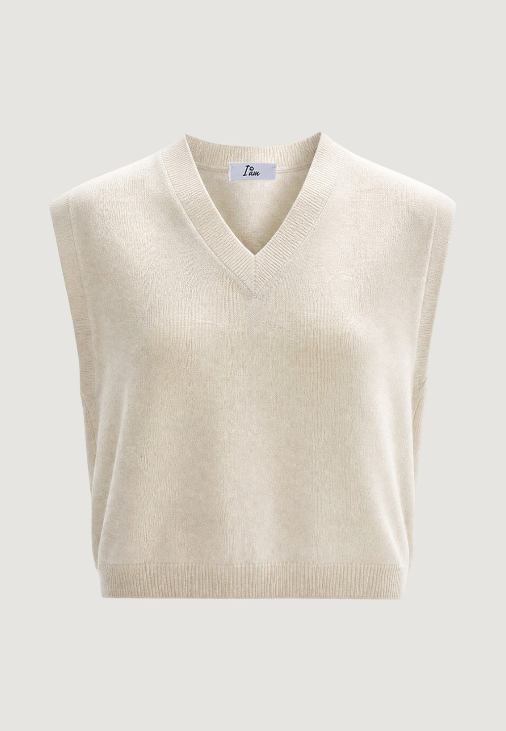 Gilet Cotone Acrilico Scollo V