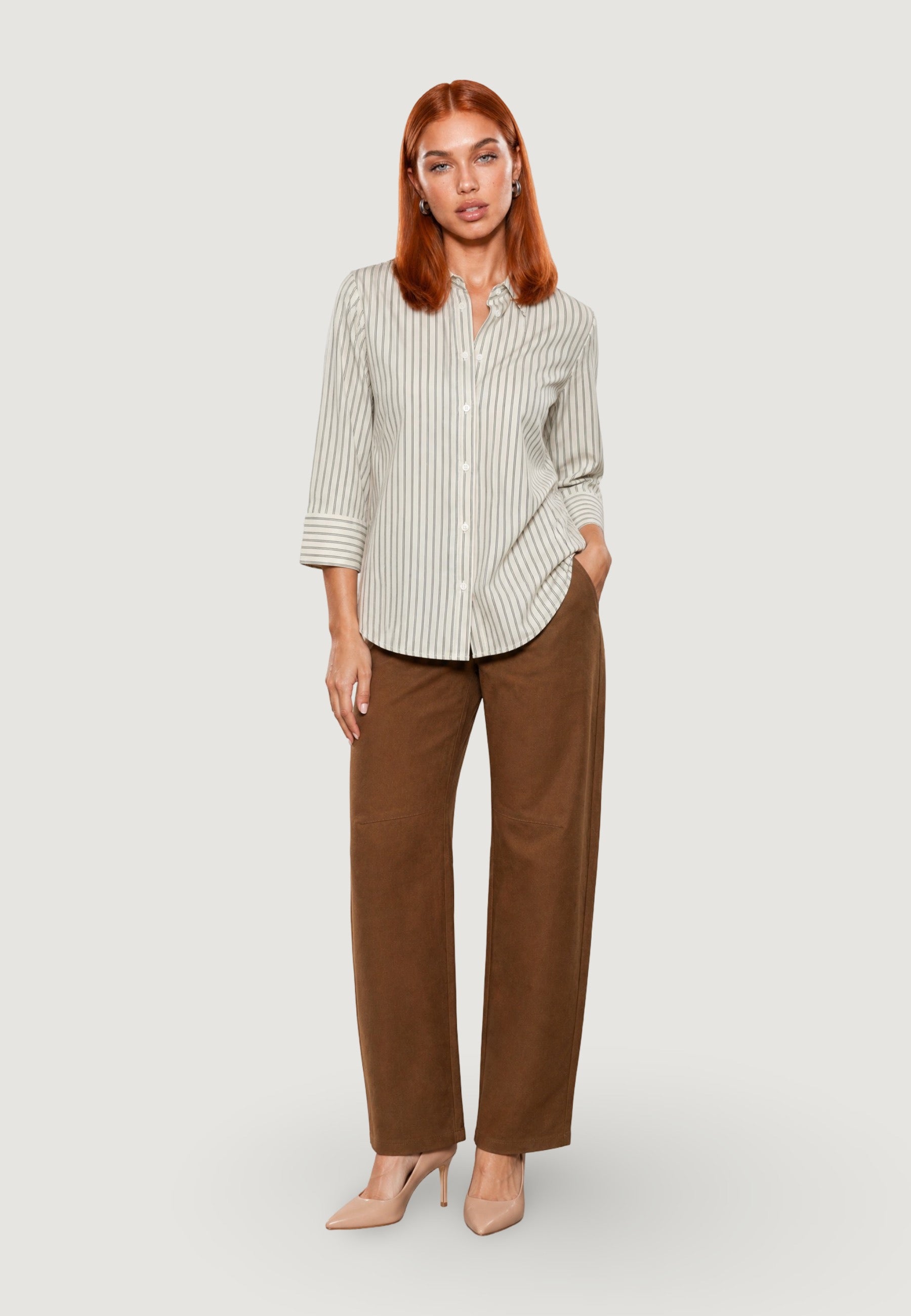 Camicia Cotone Righe