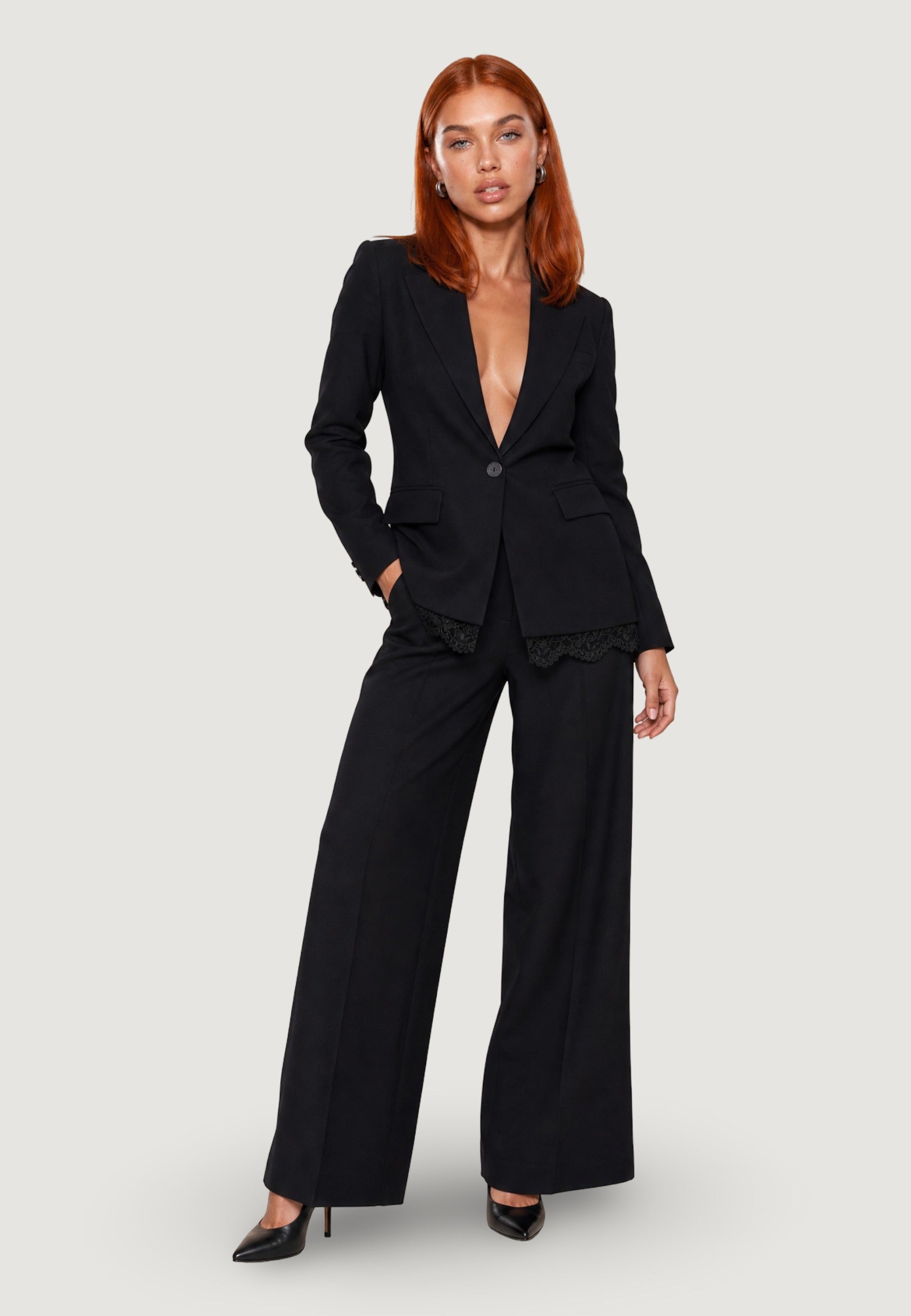Pantaloni Cotone Ampi