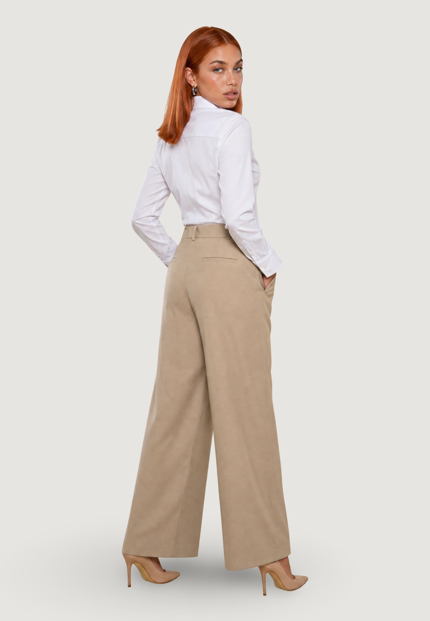 Pantaloni Cotone Ampi