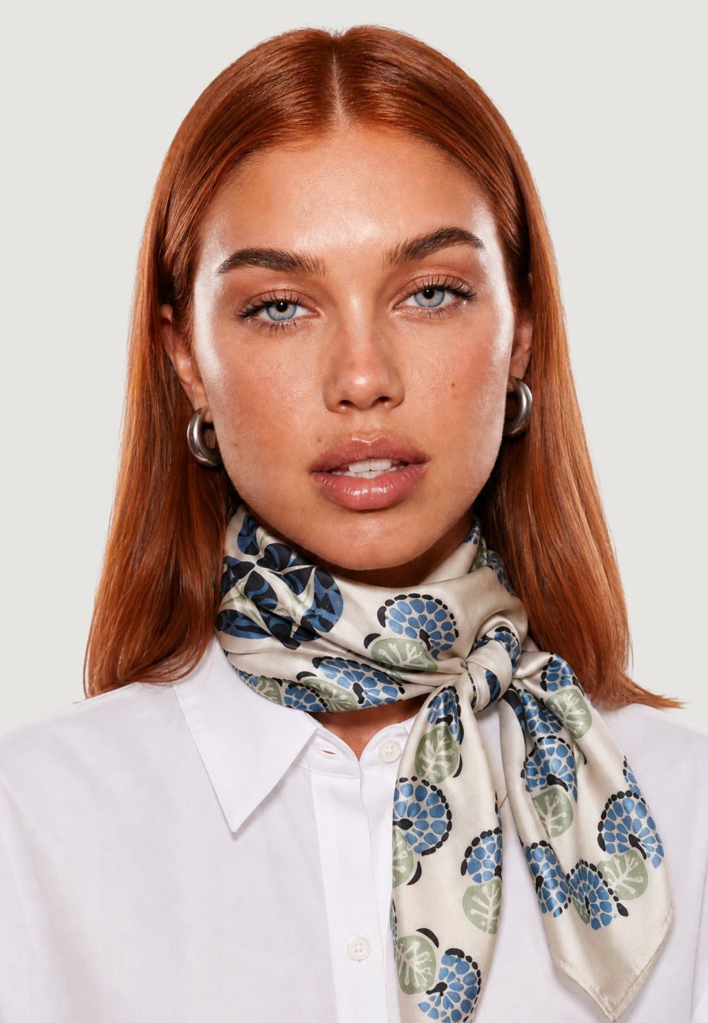 Foulard Motivo Geometrico