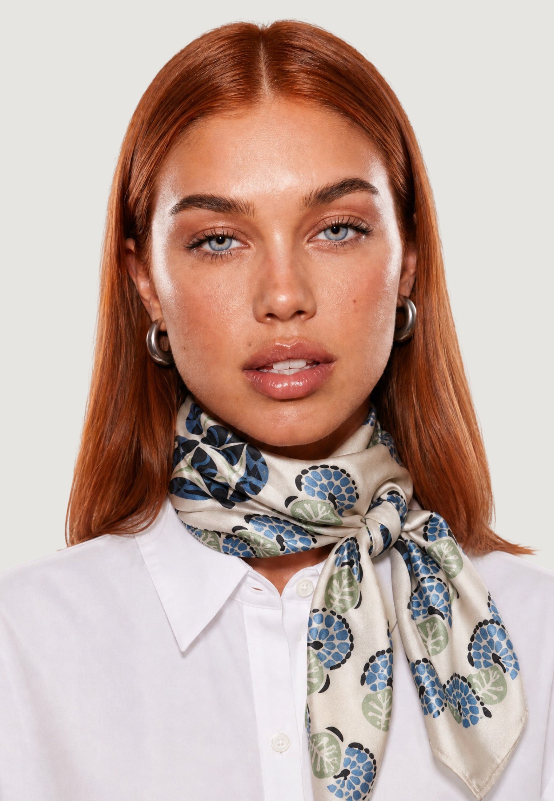 Foulard Motivo Geometrico