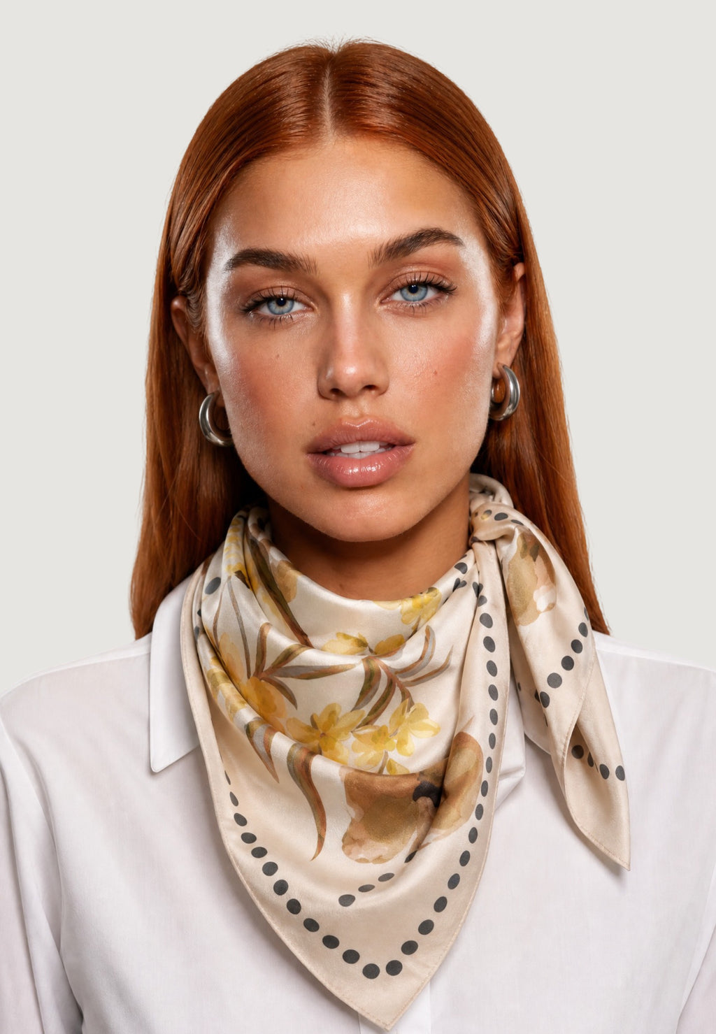Foulard Motivo Geometrico