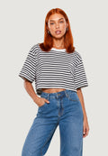 Top Cotone Righe