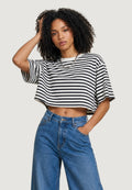 Top Cotone Righe