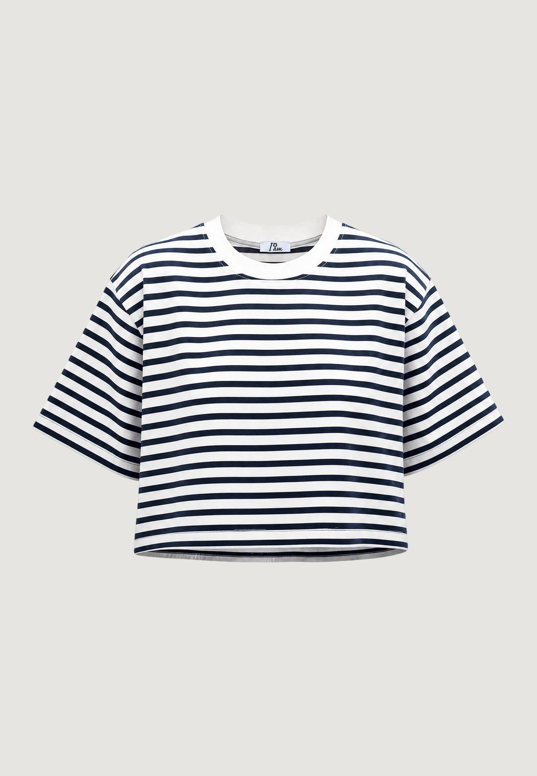Top Cotone Righe