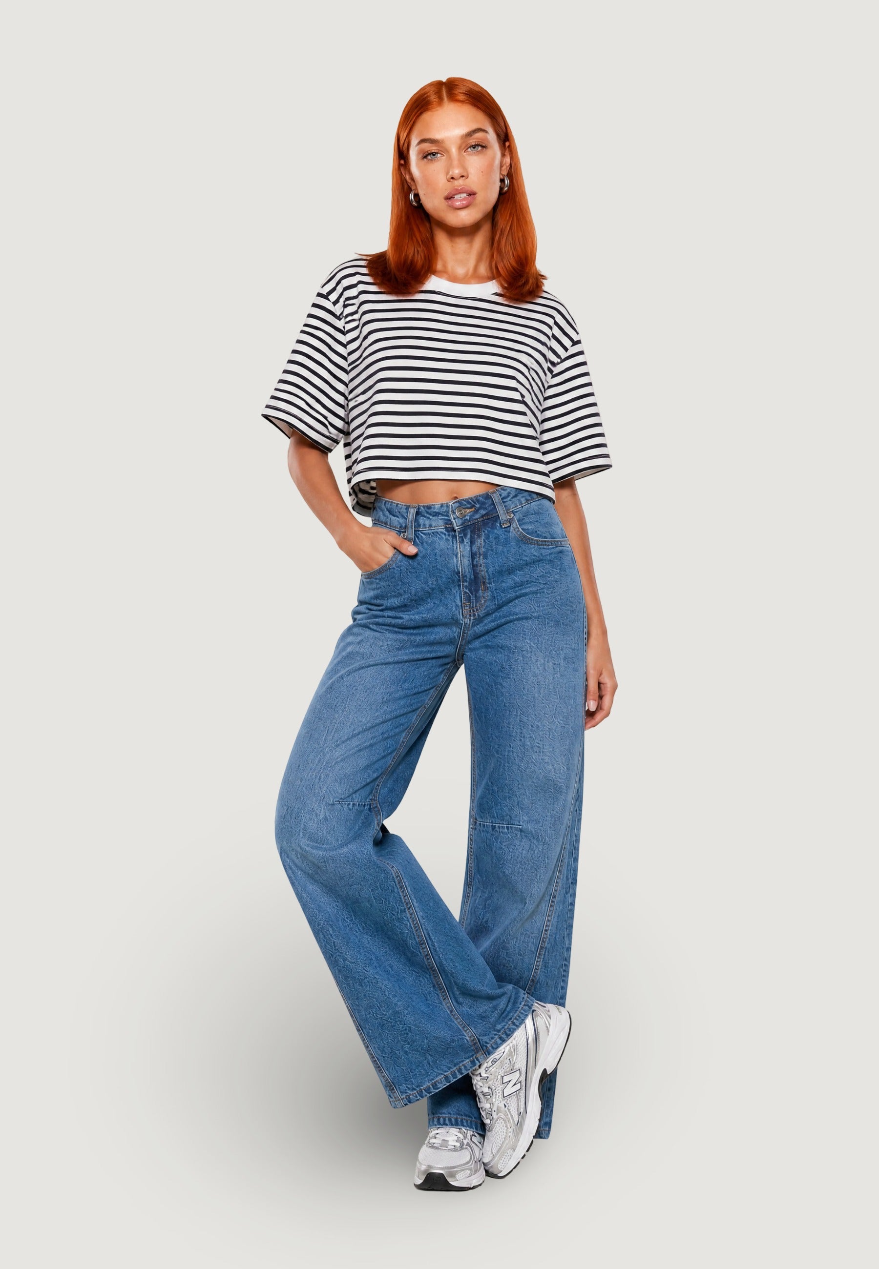 Top Cotone Righe