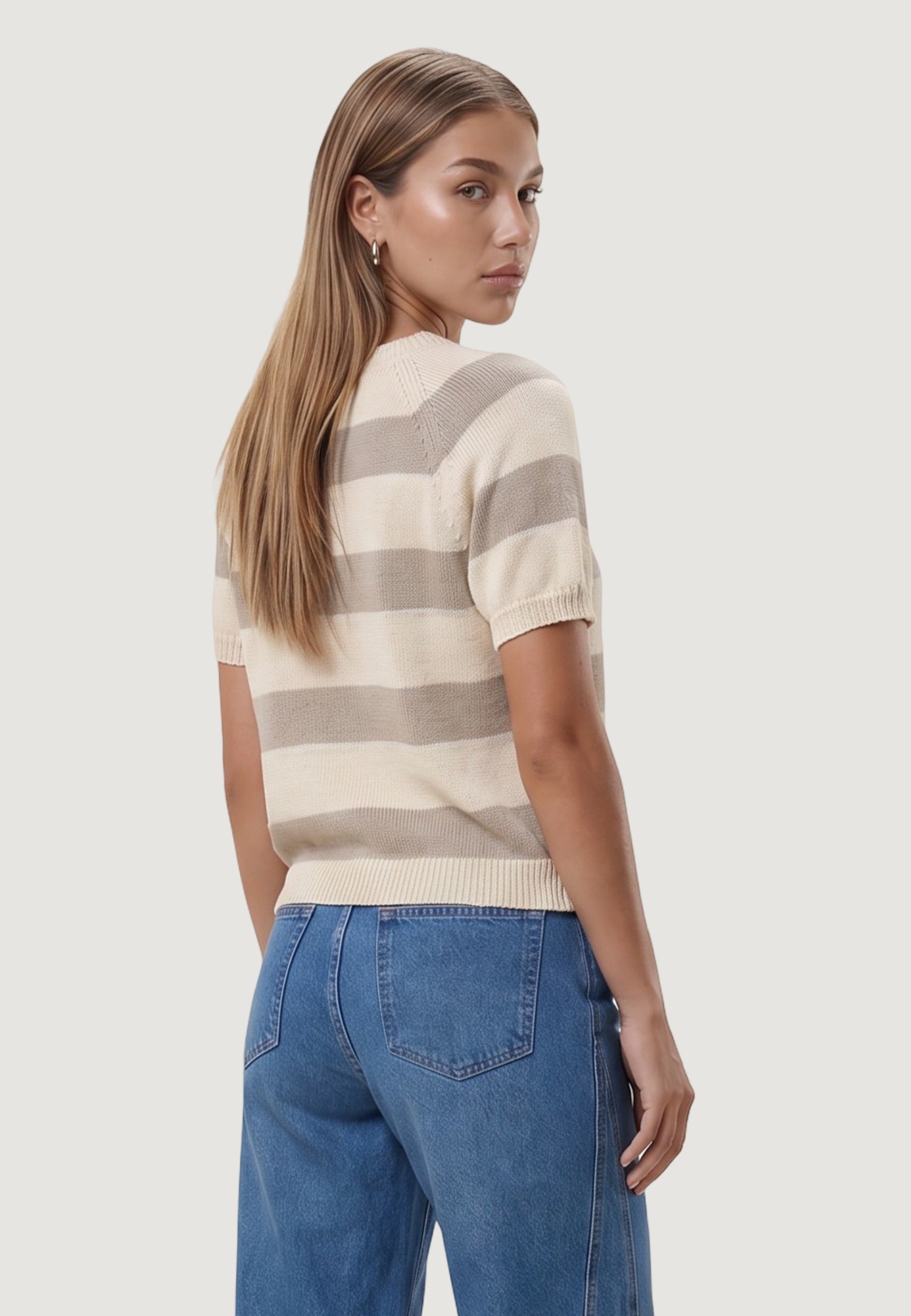Maglia Cotone Rigata