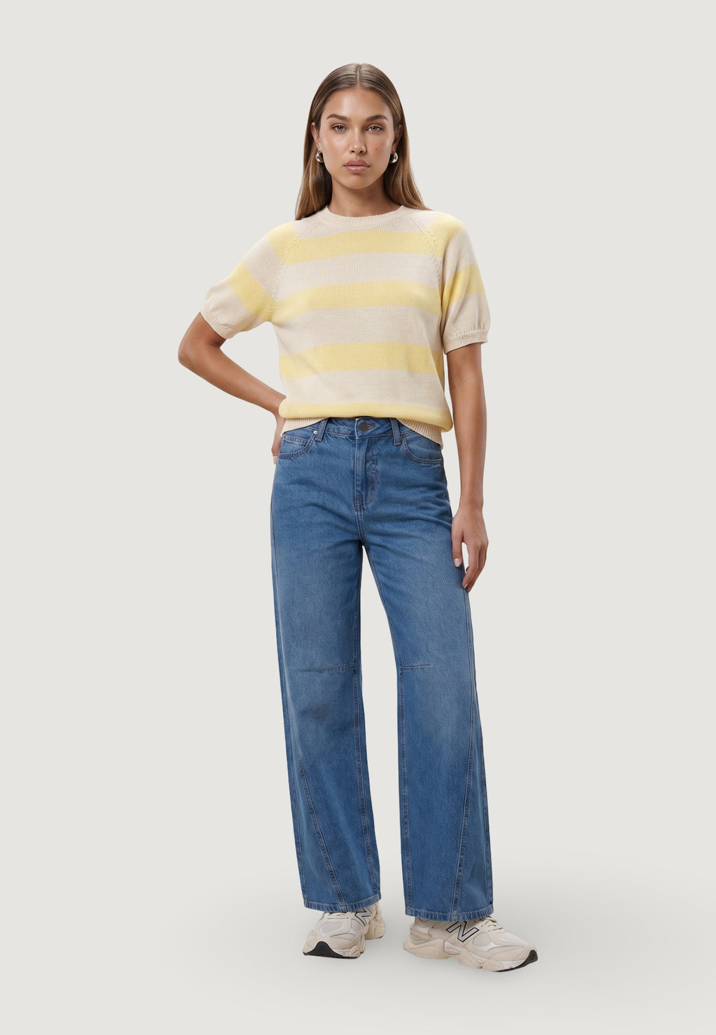 Maglia Cotone Rigata