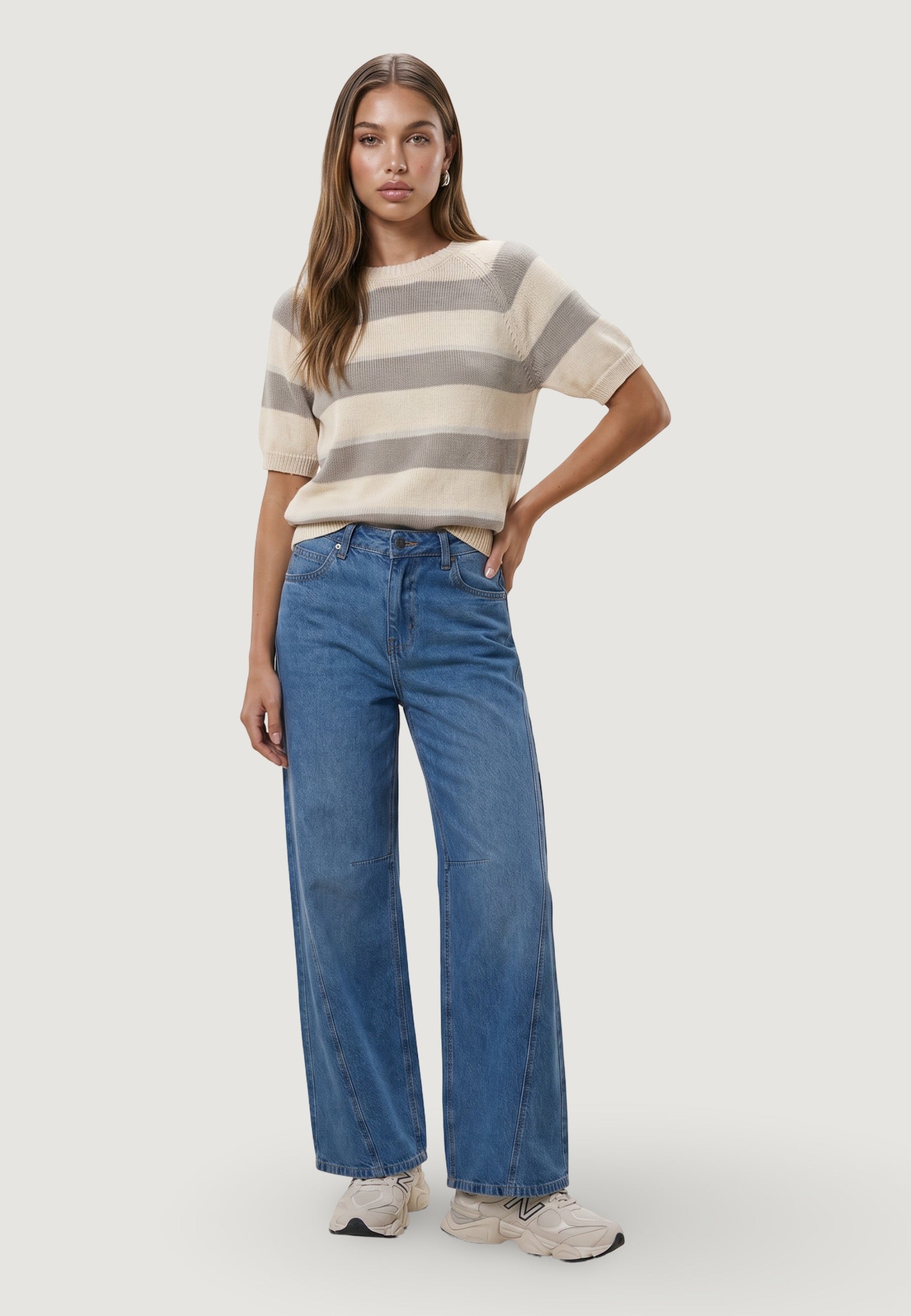 Maglia Cotone Rigata