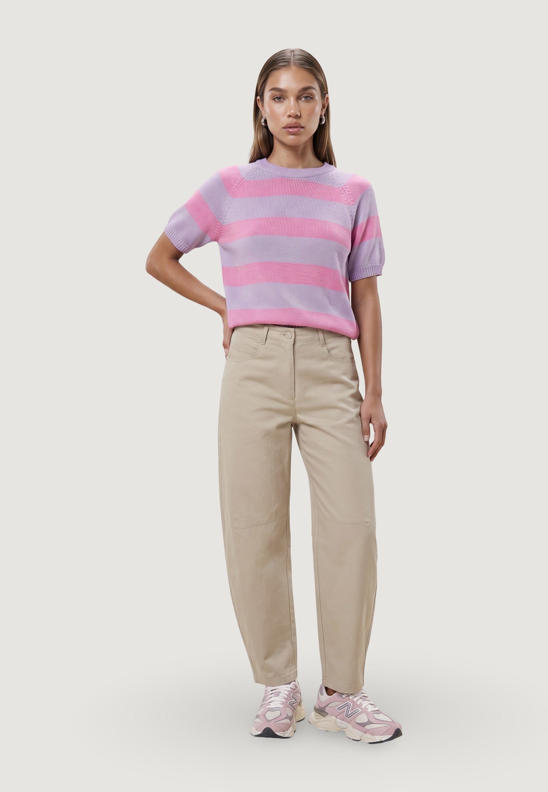 Maglia Cotone Rigata