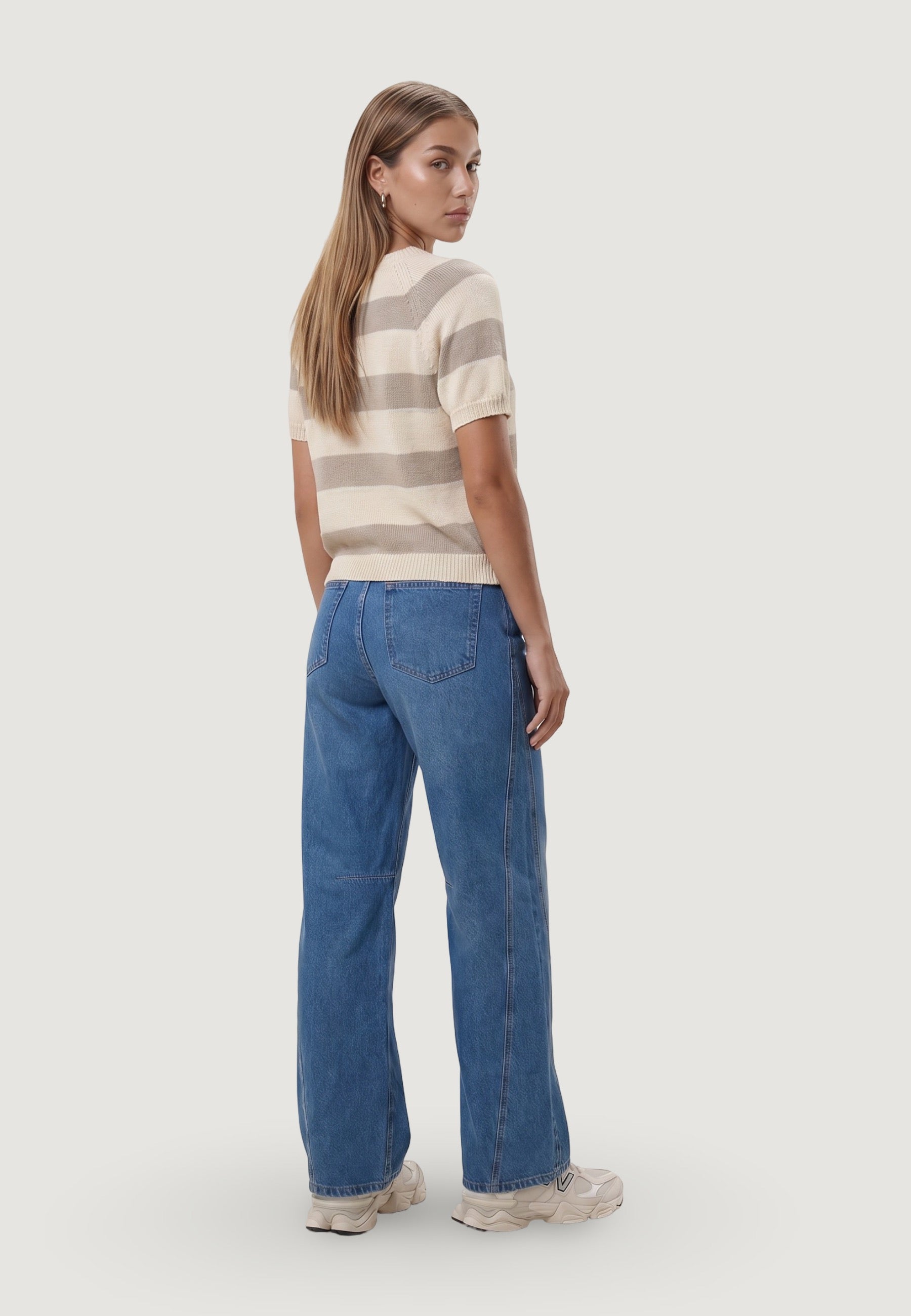 Maglia Cotone Rigata