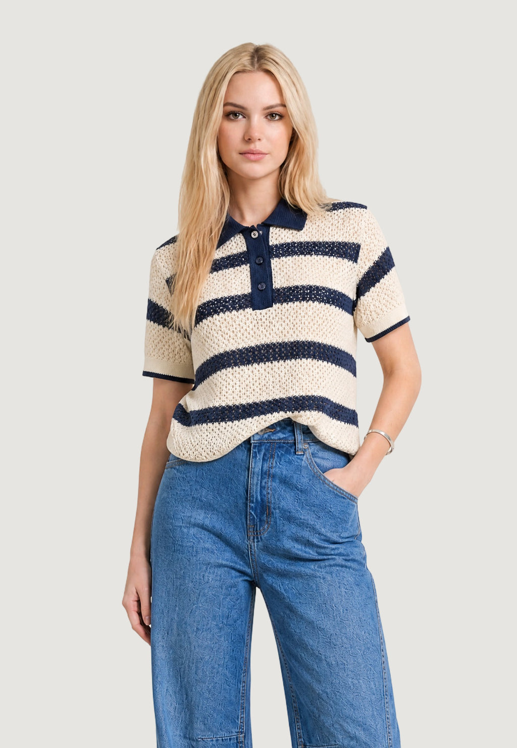Polo Cotone Rigato
