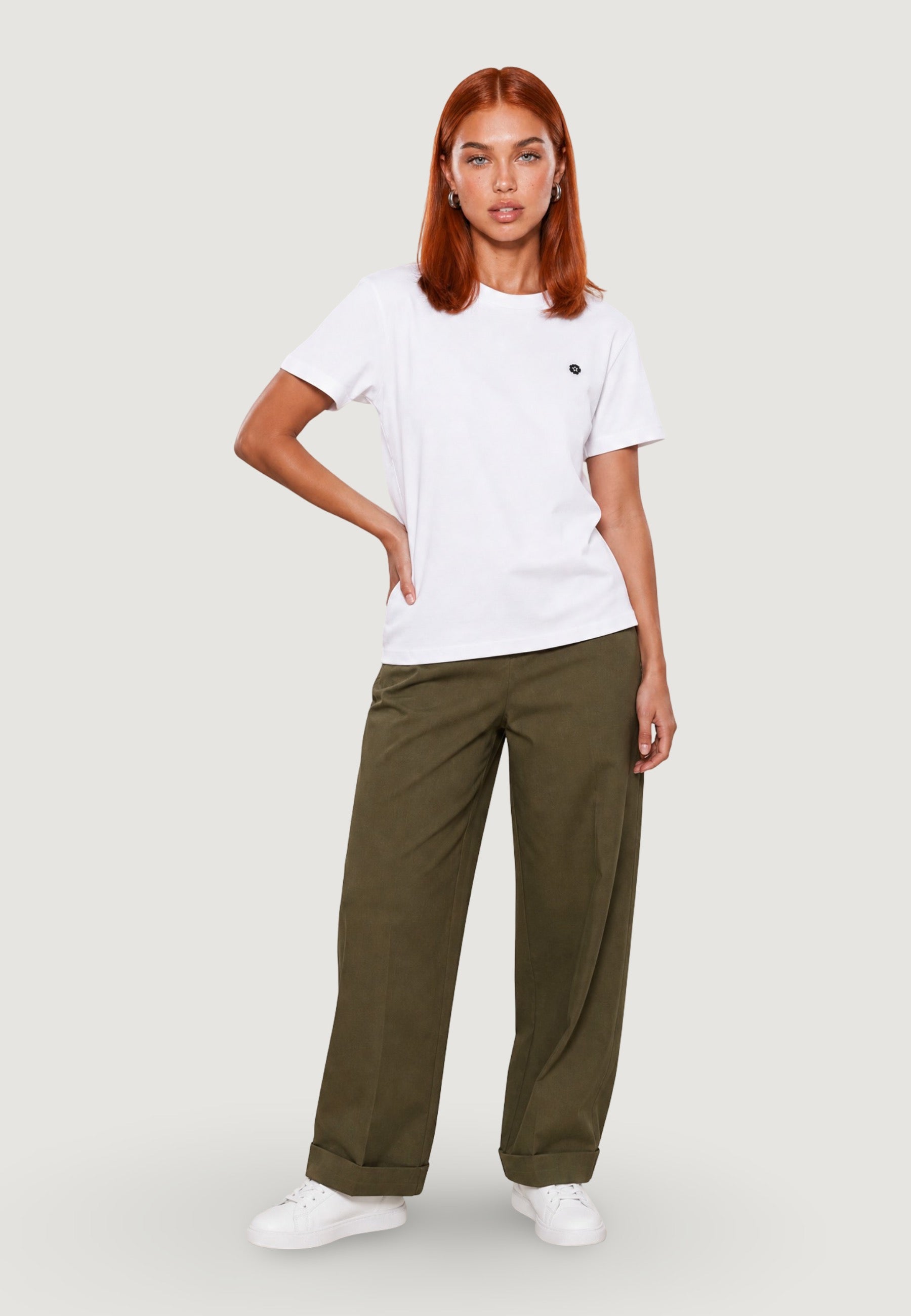 T-shirt Cotone Ricamo