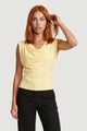 Top Cotone Scollo Morbido
