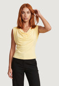 Top Cotone Scollo Morbido