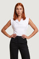 Top Cotone Scollo Morbido
