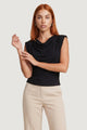 Top Cotone Scollo Morbido