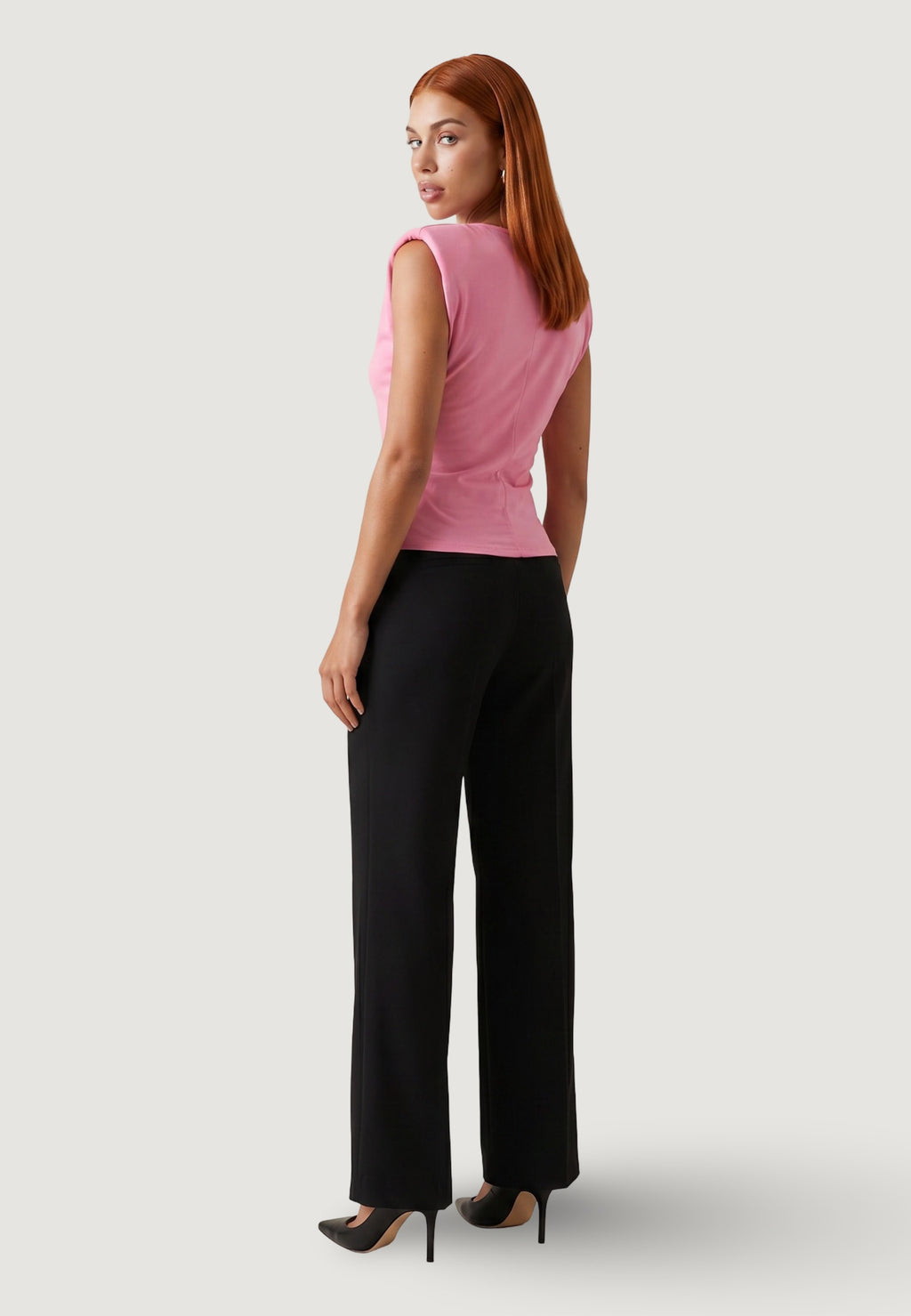 Top Cotone Scollo Morbido