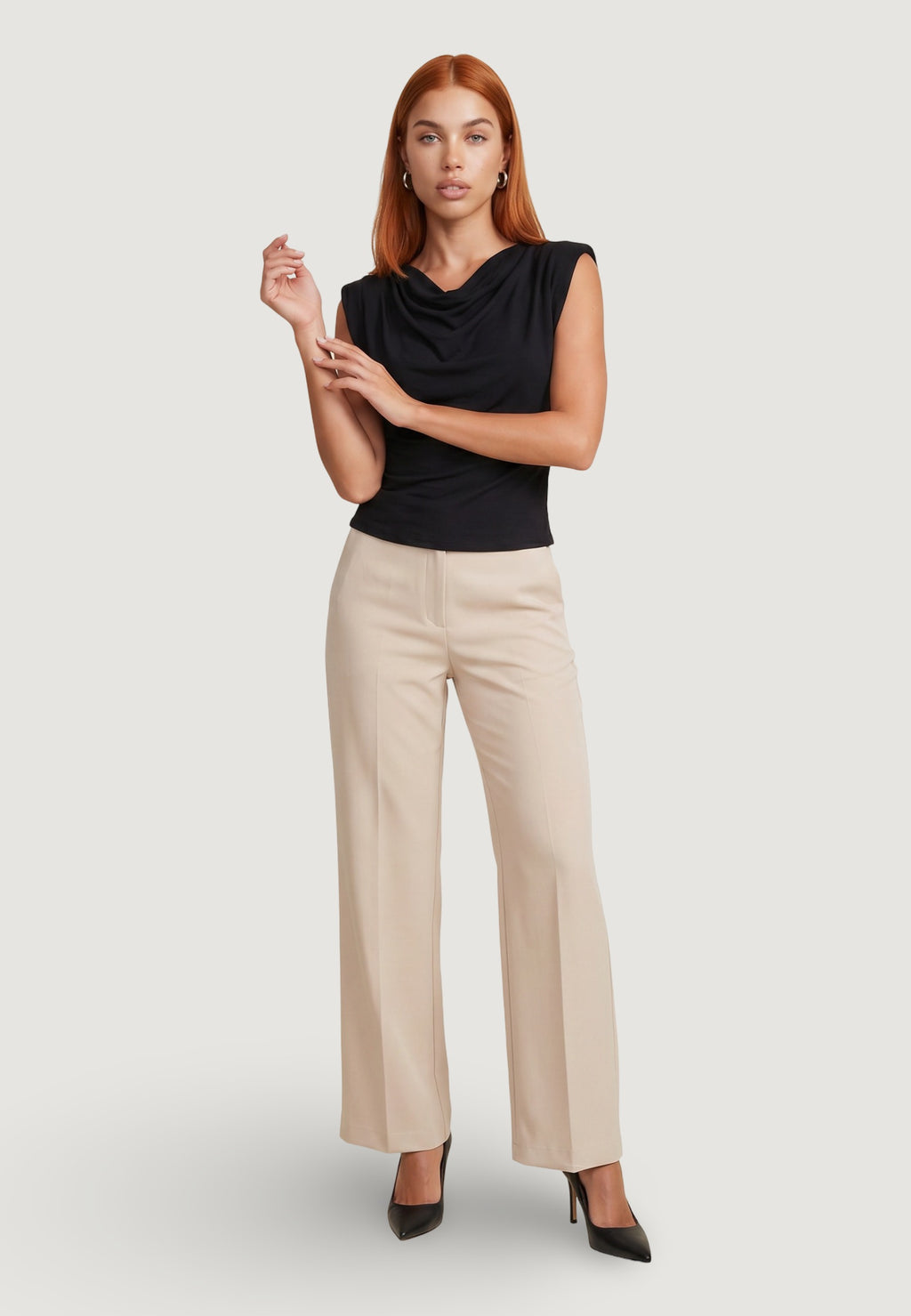 Top Cotone Scollo Morbido