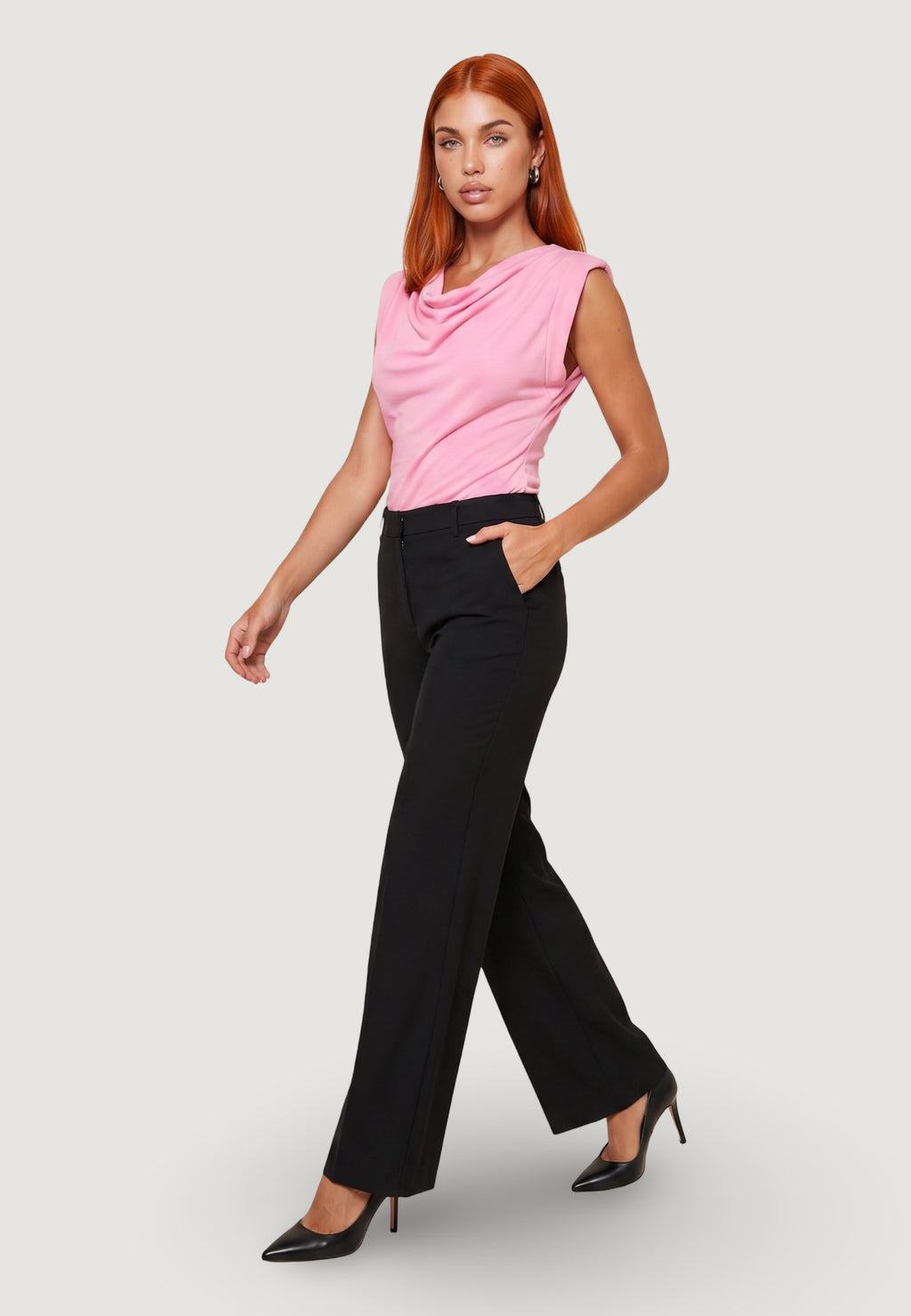 Top Cotone Scollo Morbido