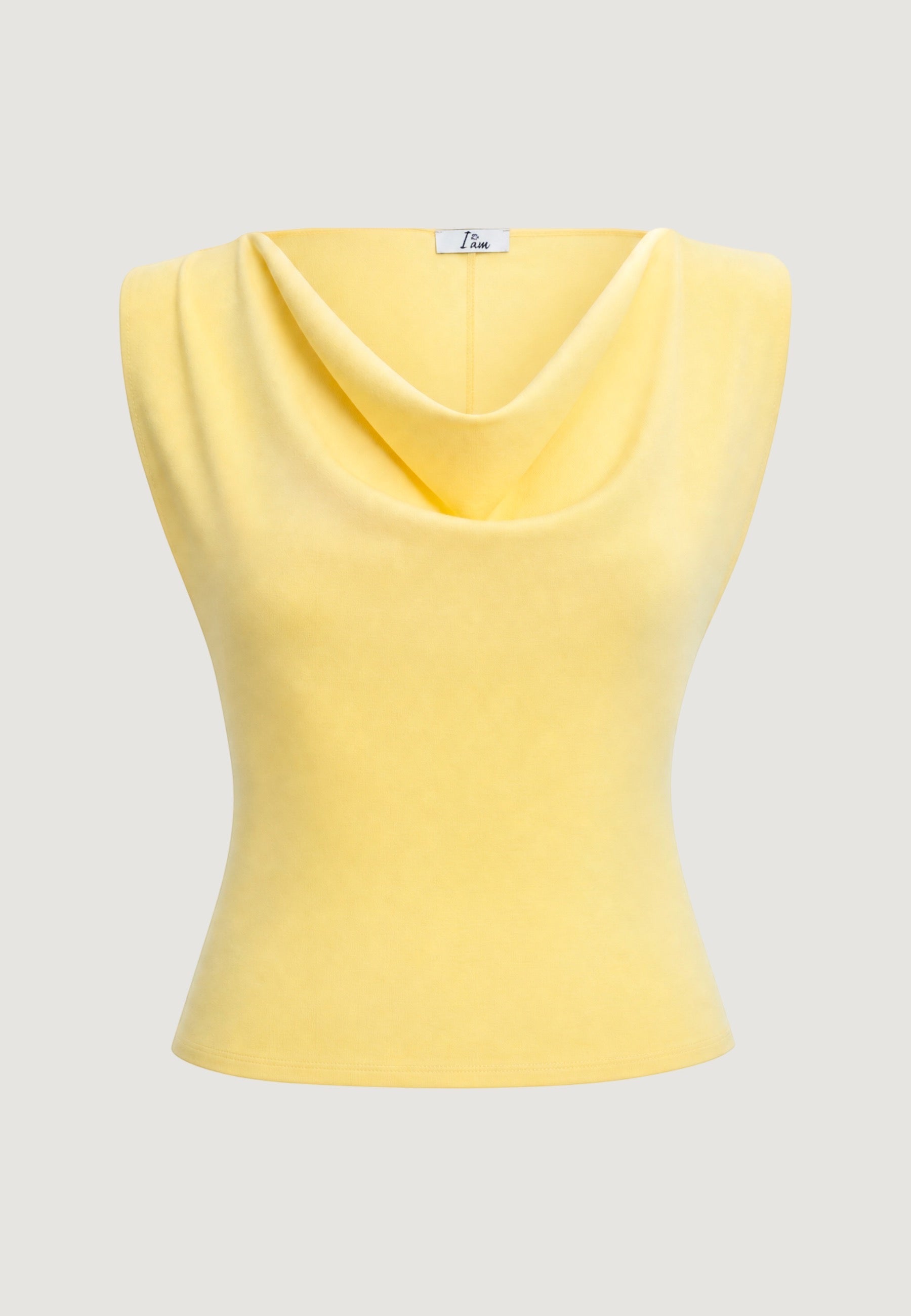 Top Cotone Scollo Morbido