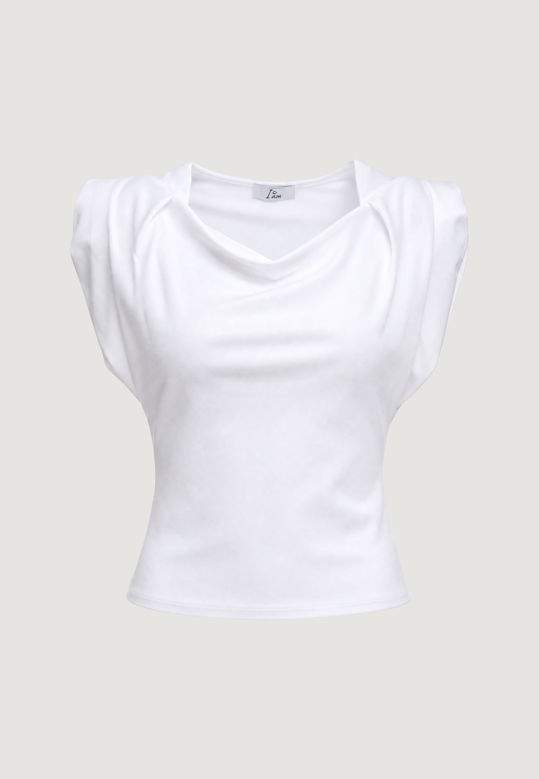 Top Cotone Scollo Morbido