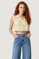 Blusa Tencel Smanicata