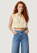Blusa Tencel Smanicata