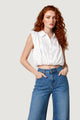 Blusa Tencel Smanicata