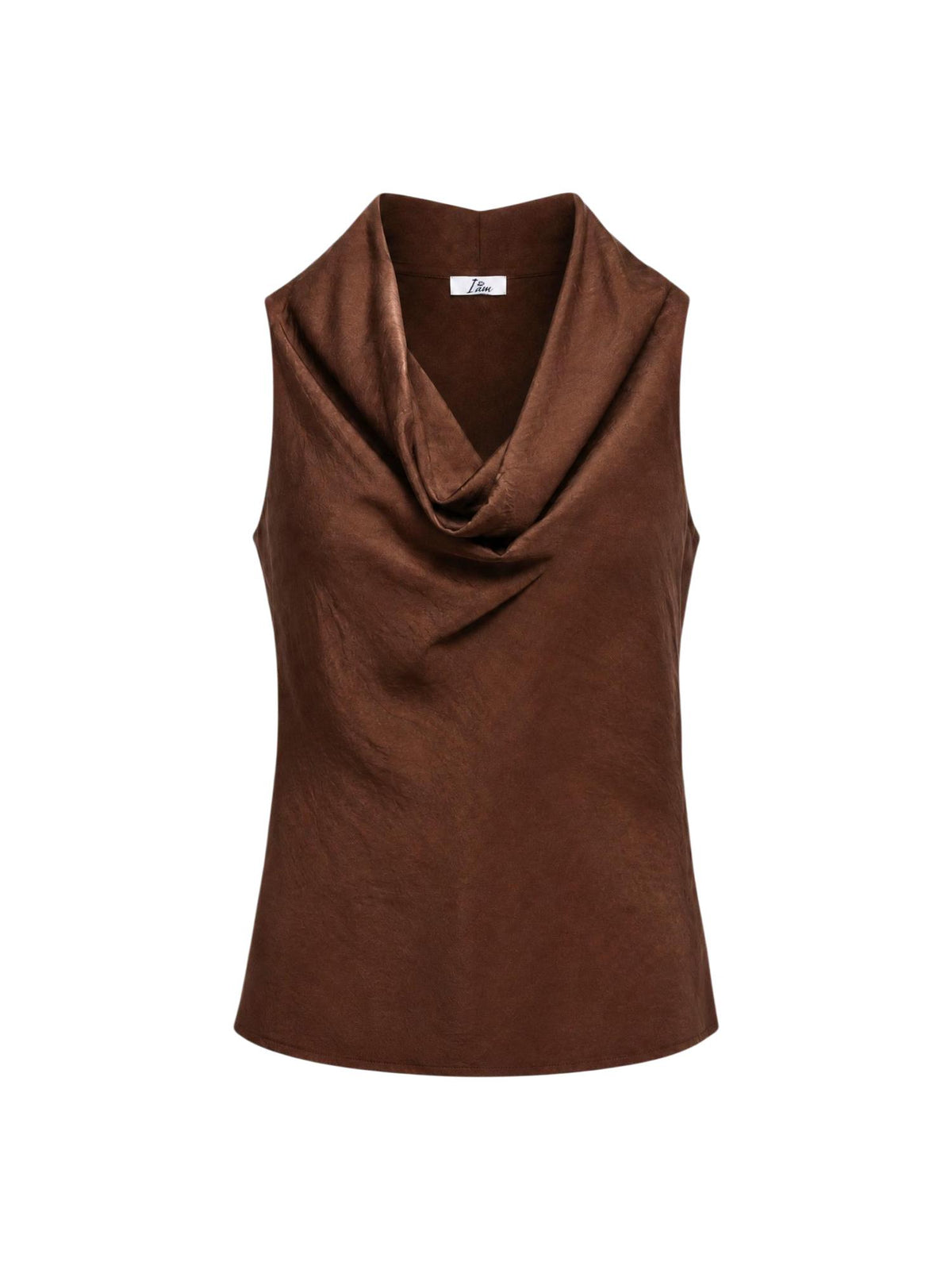 Top Collo Morbido crinkle
