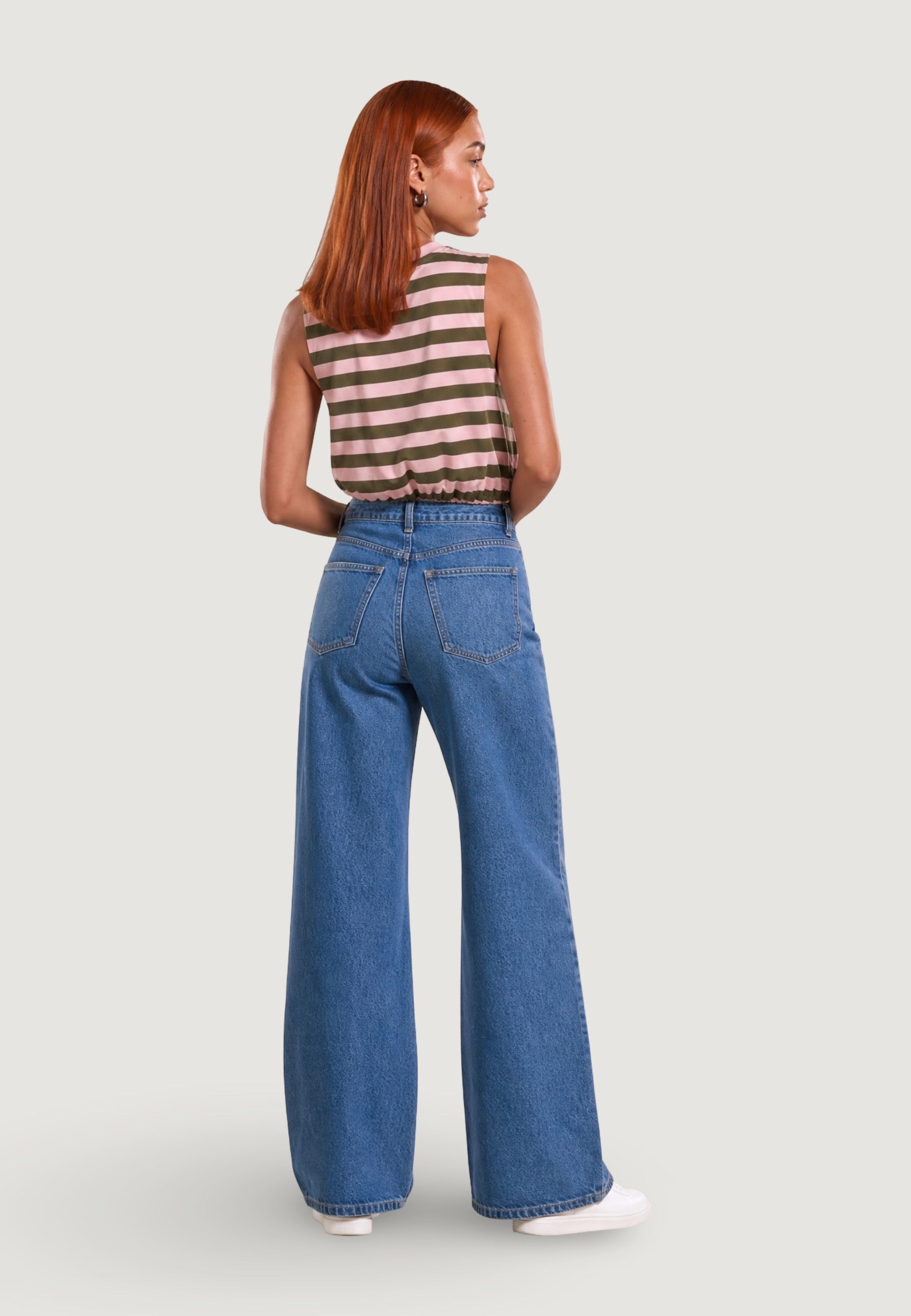 Top Viscosa Righe