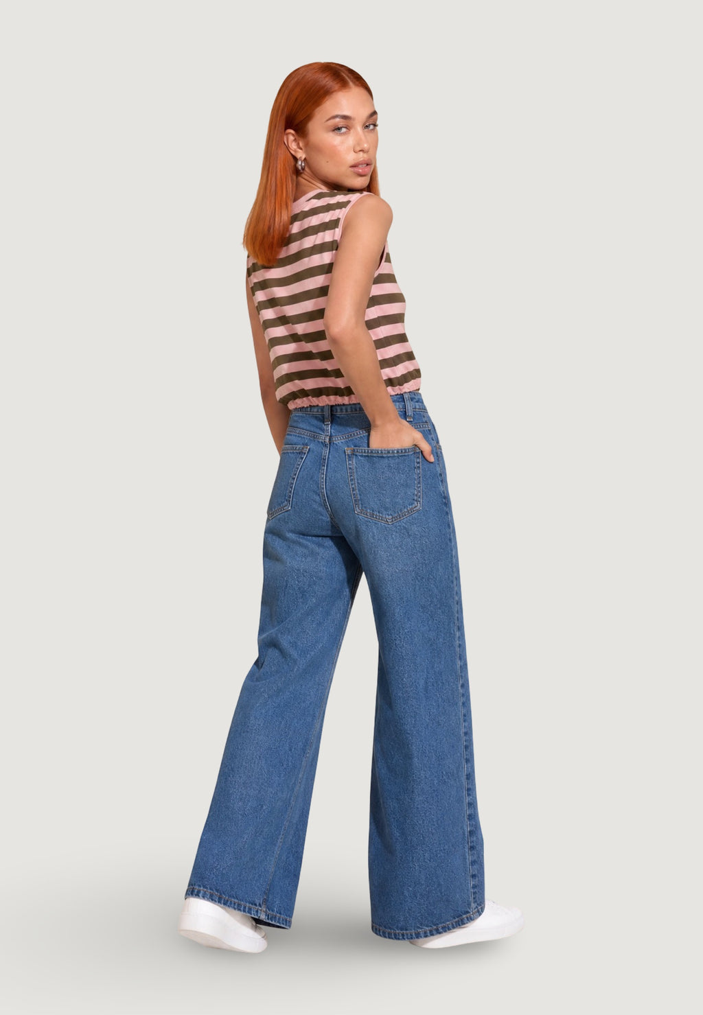 Top Viscosa Righe