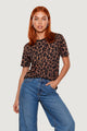 T-shirt Cotone Stampa Zebra
